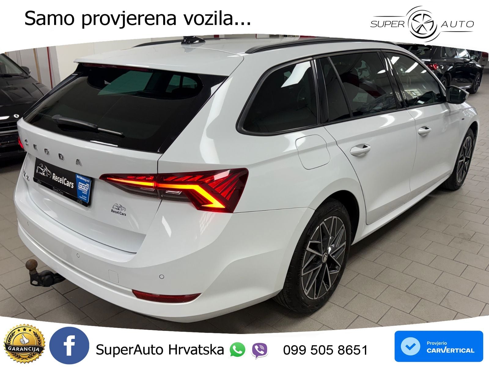 Škoda Octavia Combi 2.0 TDI (150 KS) DSG LED+GR SJED+ACC
