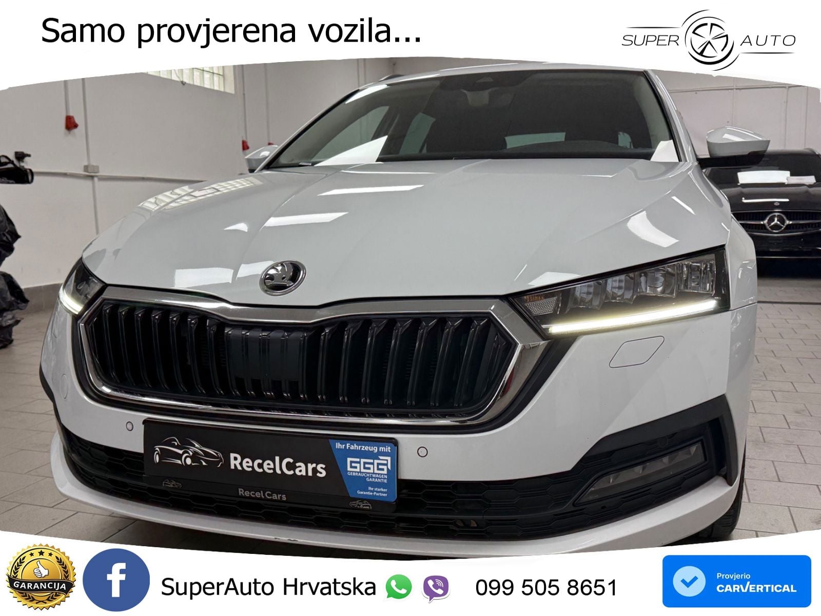 Škoda Octavia Combi 2.0 TDI (150 KS) DSG LED+GR SJED+ACC