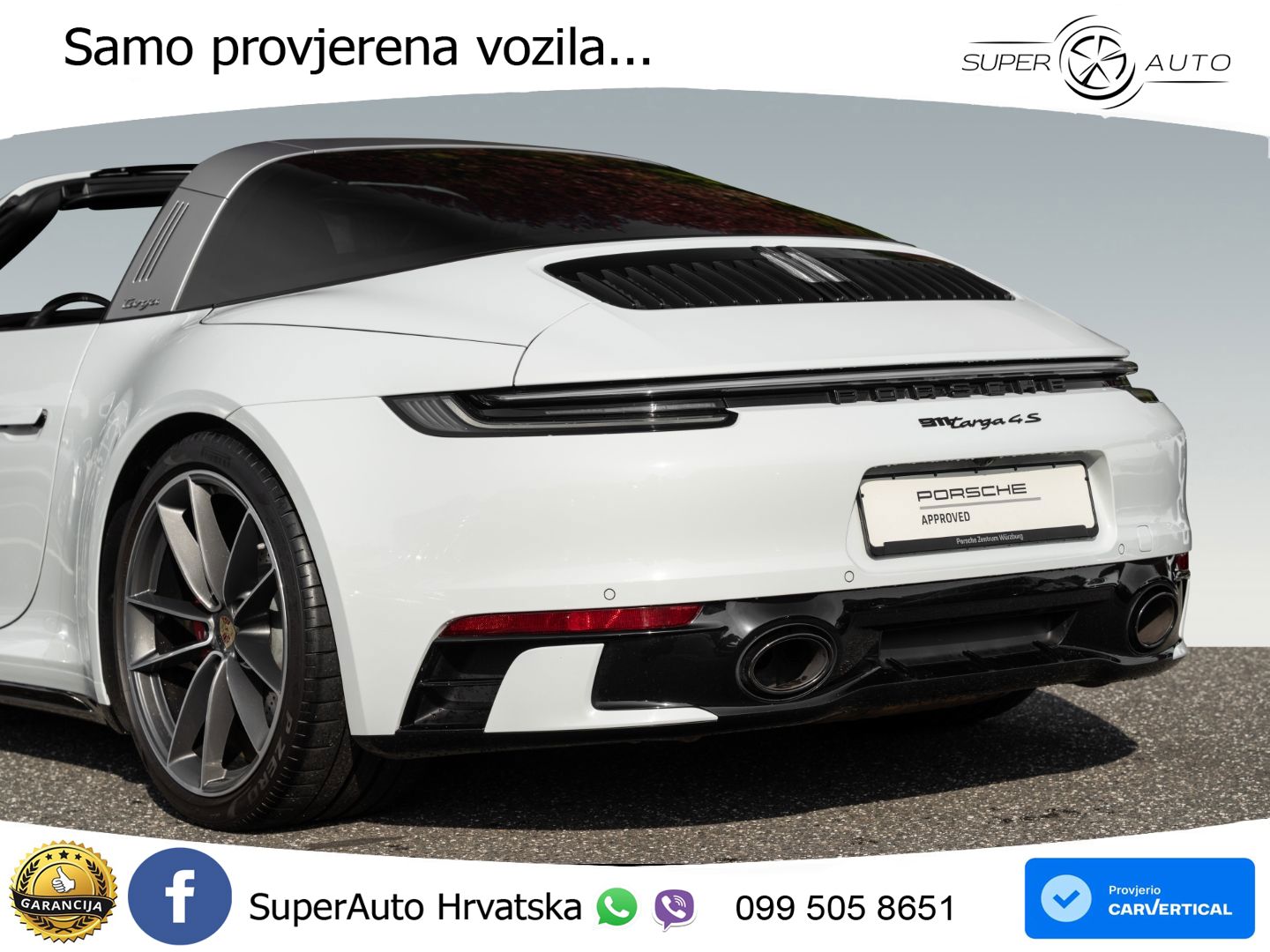 Porsche 911 Targa 4S 3.0 (450 KS) PDK