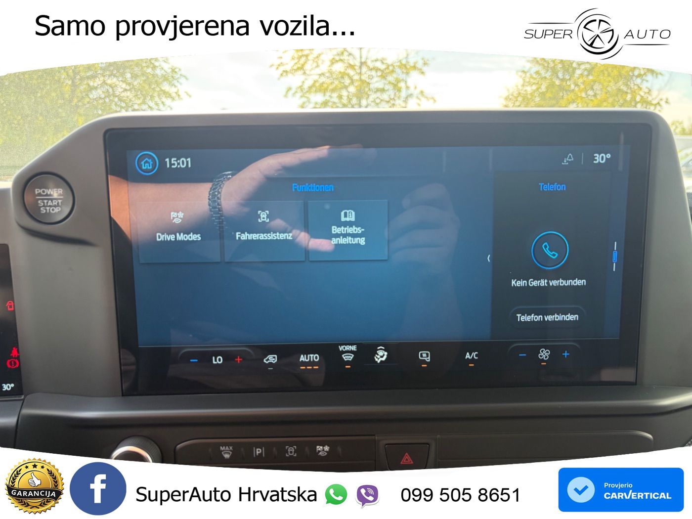 Ford Transit Custom 2.0 320 L2 FWD Trend SYNC4*KLIMAA 136 KS