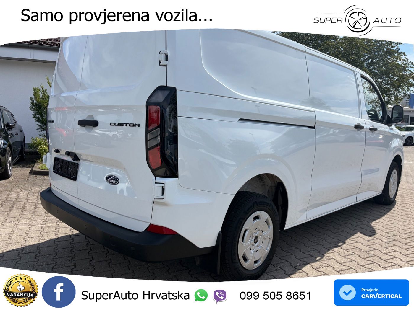 Ford Transit Custom 2.0 320 L2 FWD Trend SYNC4*KLIMAA 136 KS