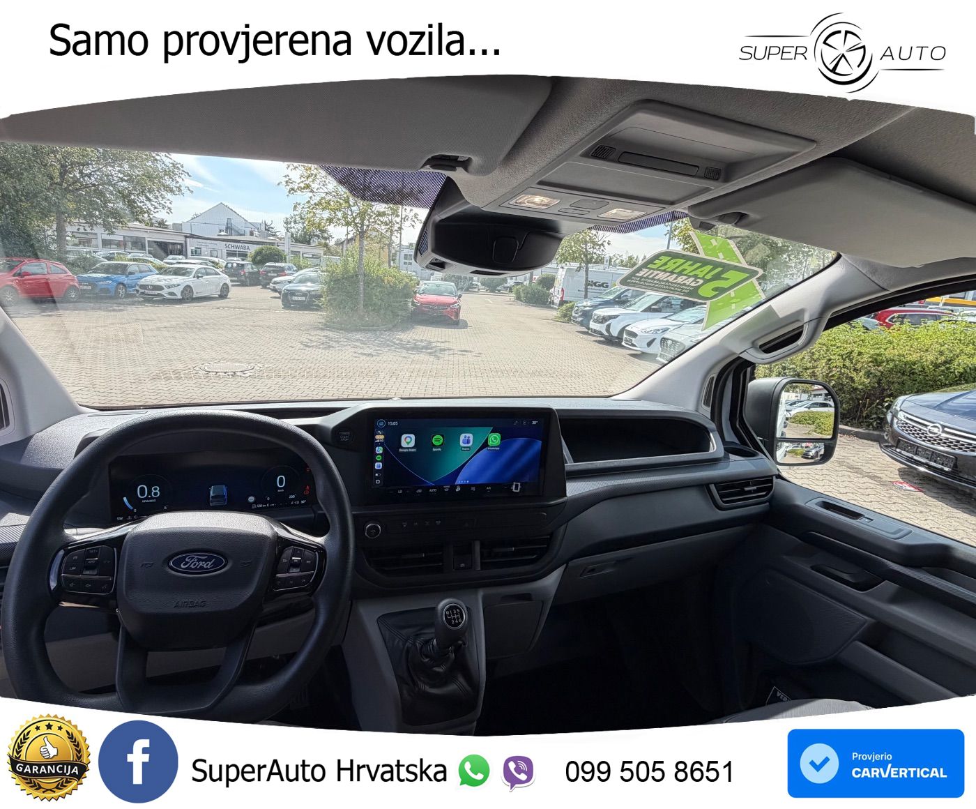 Ford Transit Custom 2.0 320 L2 FWD Trend SYNC4*KLIMAA 136 KS