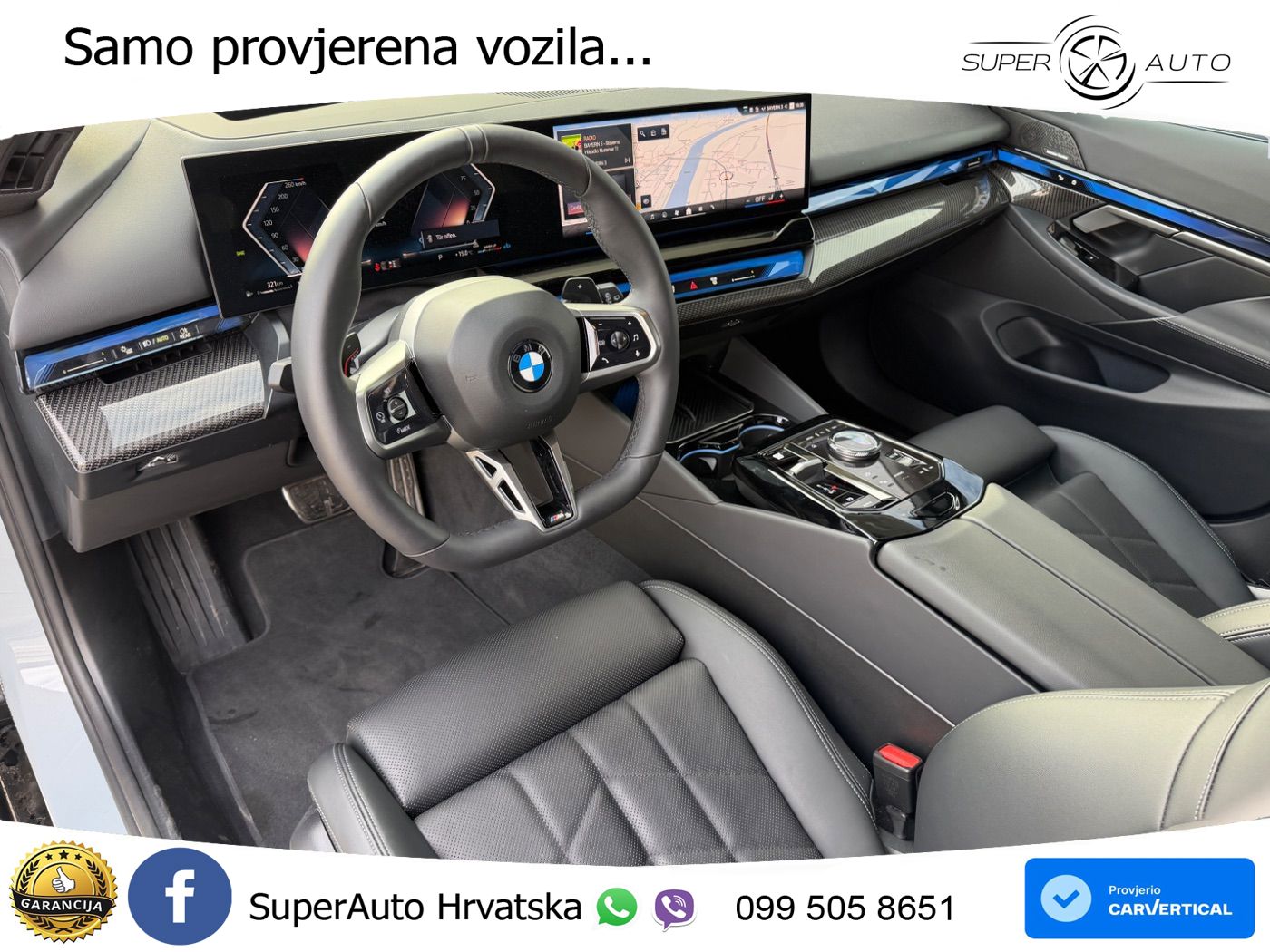 BMW 520d Touring (197 KS) Steptronic M Sport LED+GR SJED+ACC