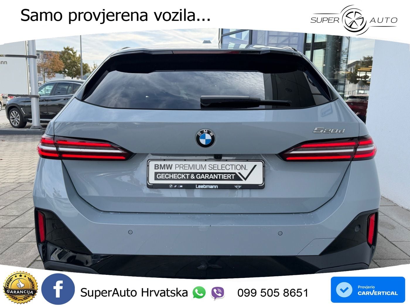 BMW 520d Touring (197 KS) Steptronic M Sport LED+GR SJED+ACC