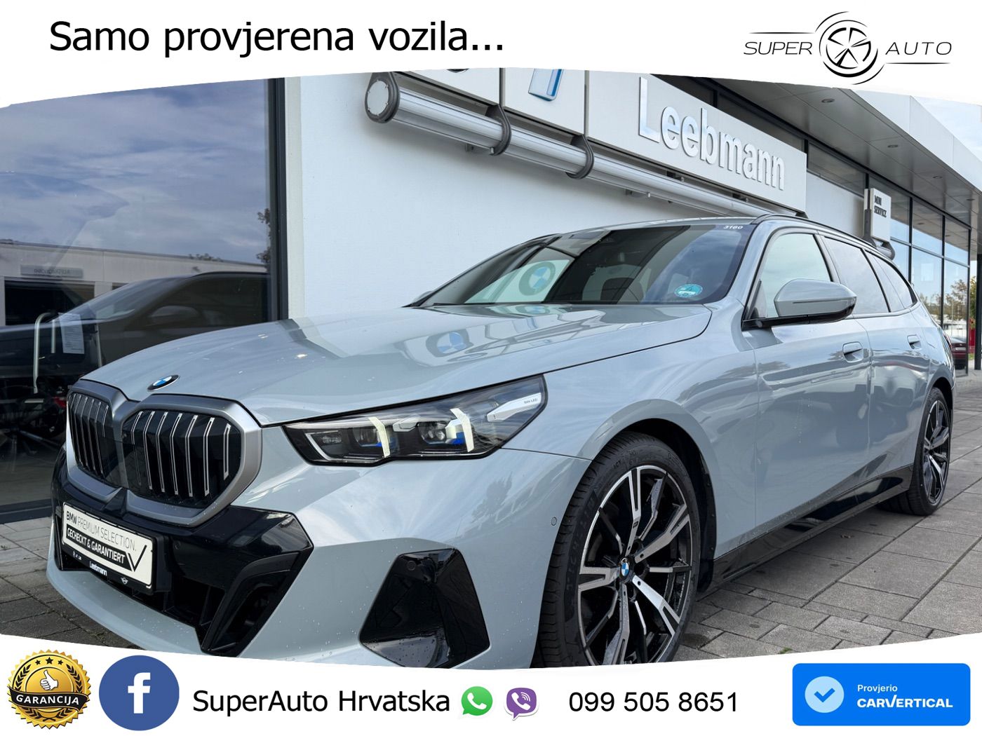 BMW 520d Touring (197 KS) Steptronic M Sport LED+GR SJED+ACC
