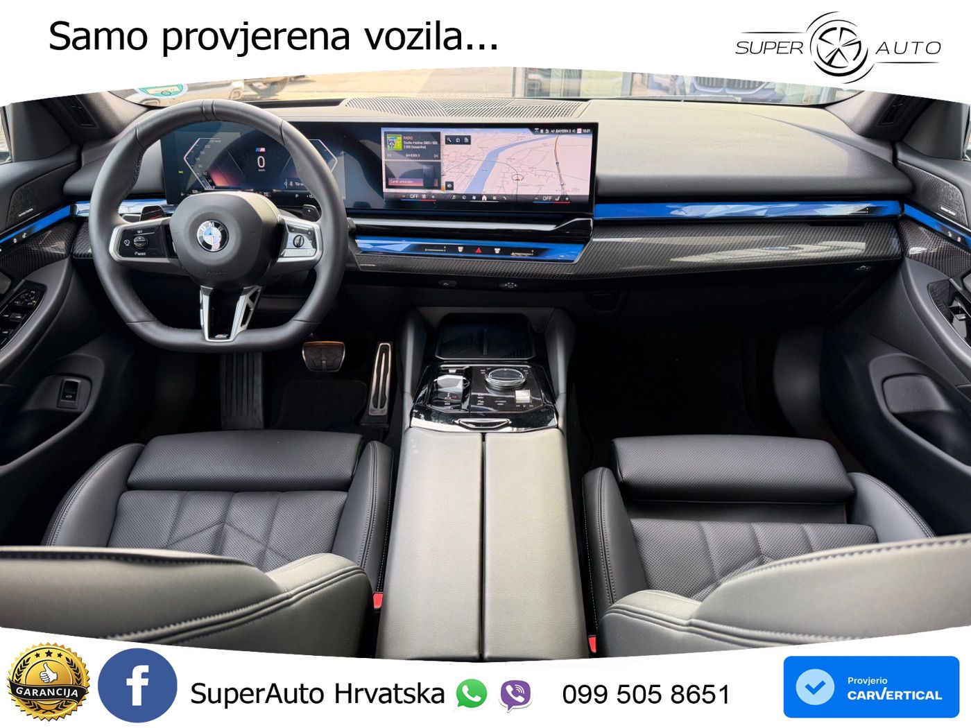 BMW 520d Touring (197 KS) Steptronic M Sport LED+GR SJED+ACC