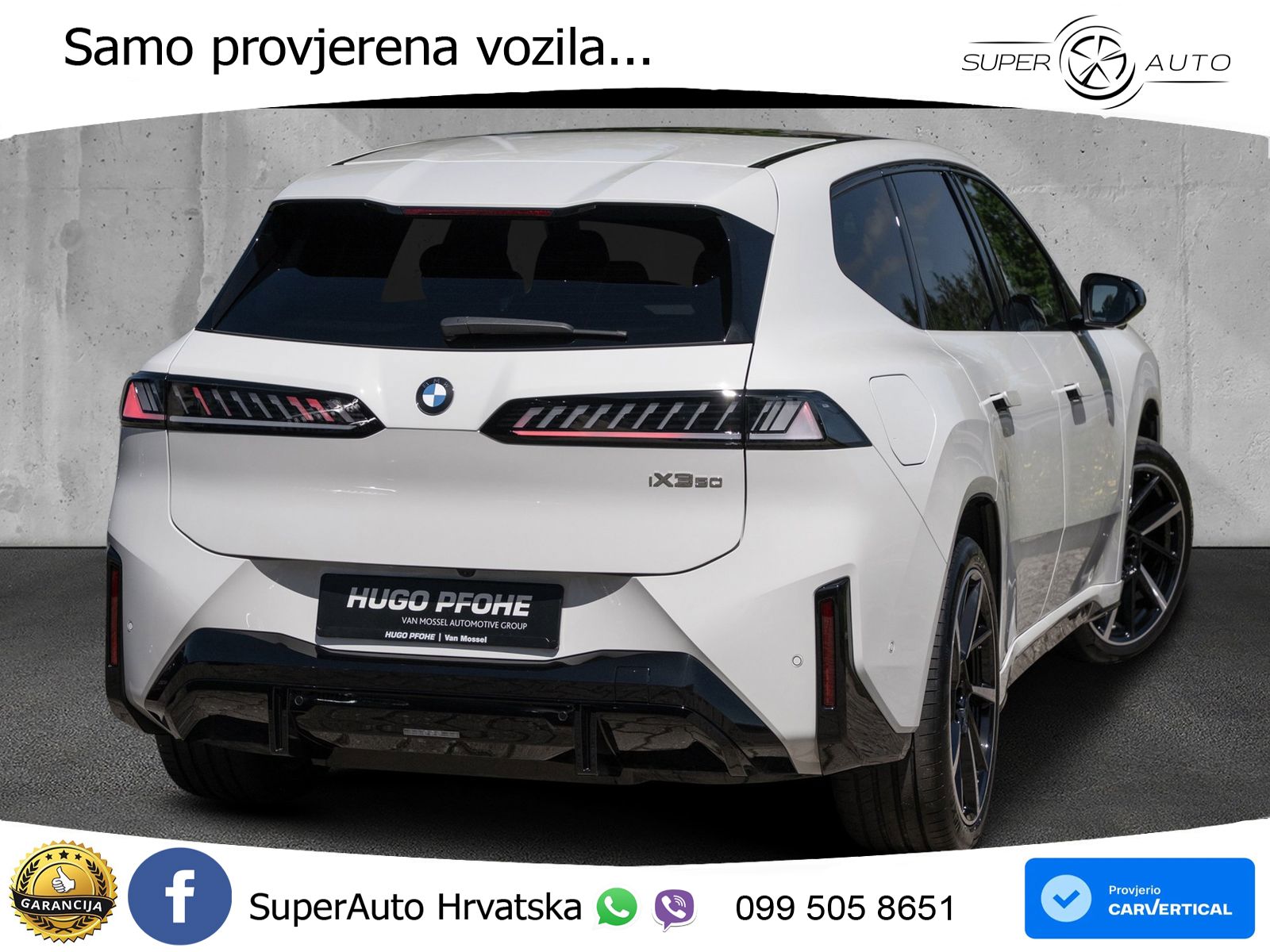 BMW iX3 50 108.7 kWh (469 KS) xDrive