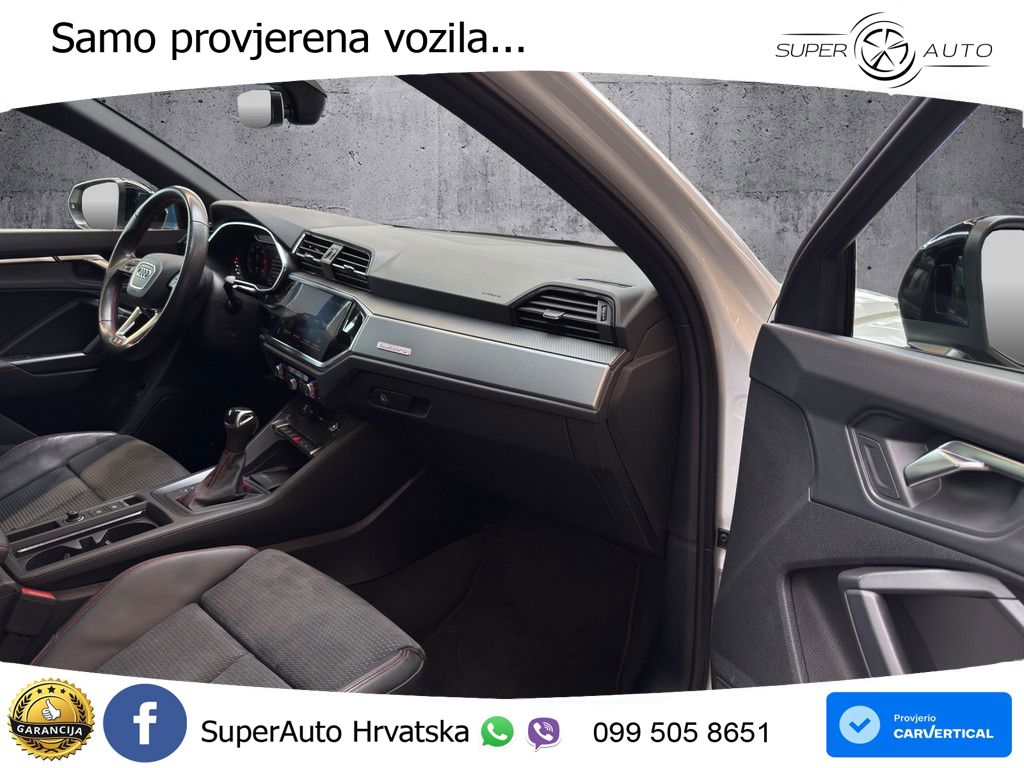 Audi Q3 Sportback 40 TDI (200 KS) quattro S tronic S line MATRIX+GR SJED+KAM