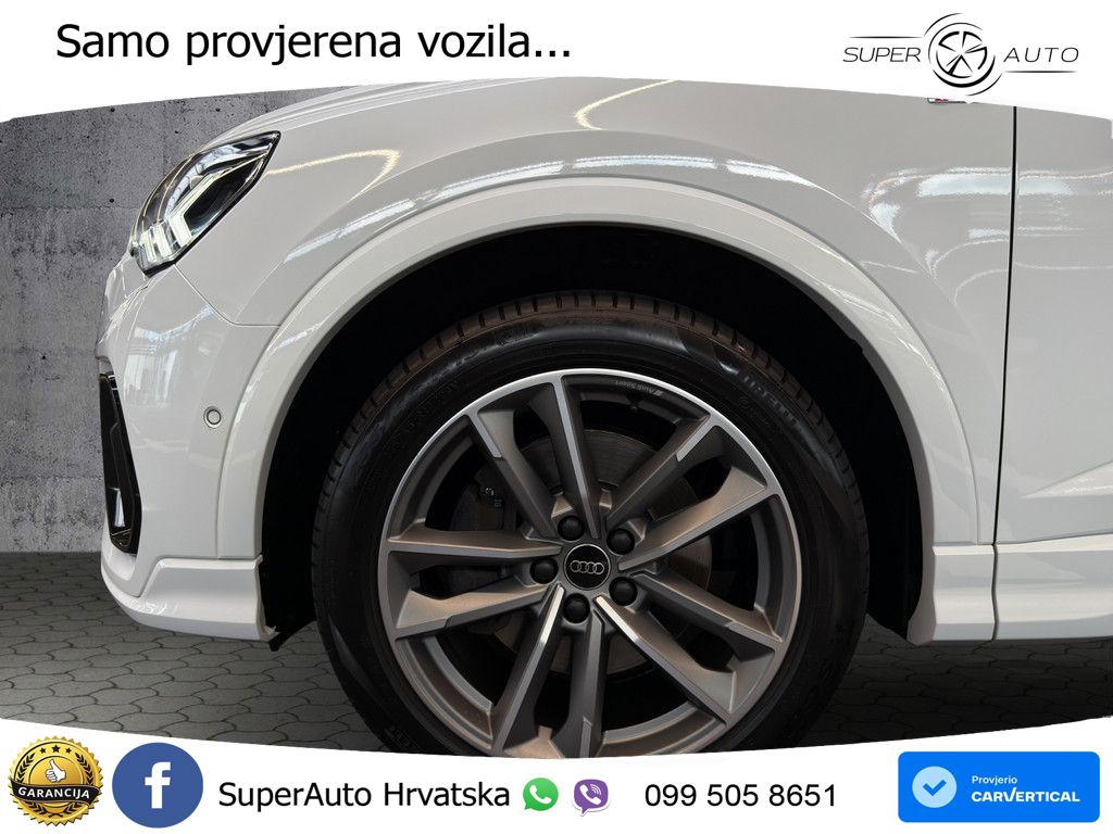 Audi Q3 Sportback 40 TDI (200 KS) quattro S tronic S line MATRIX+GR SJED+KAM