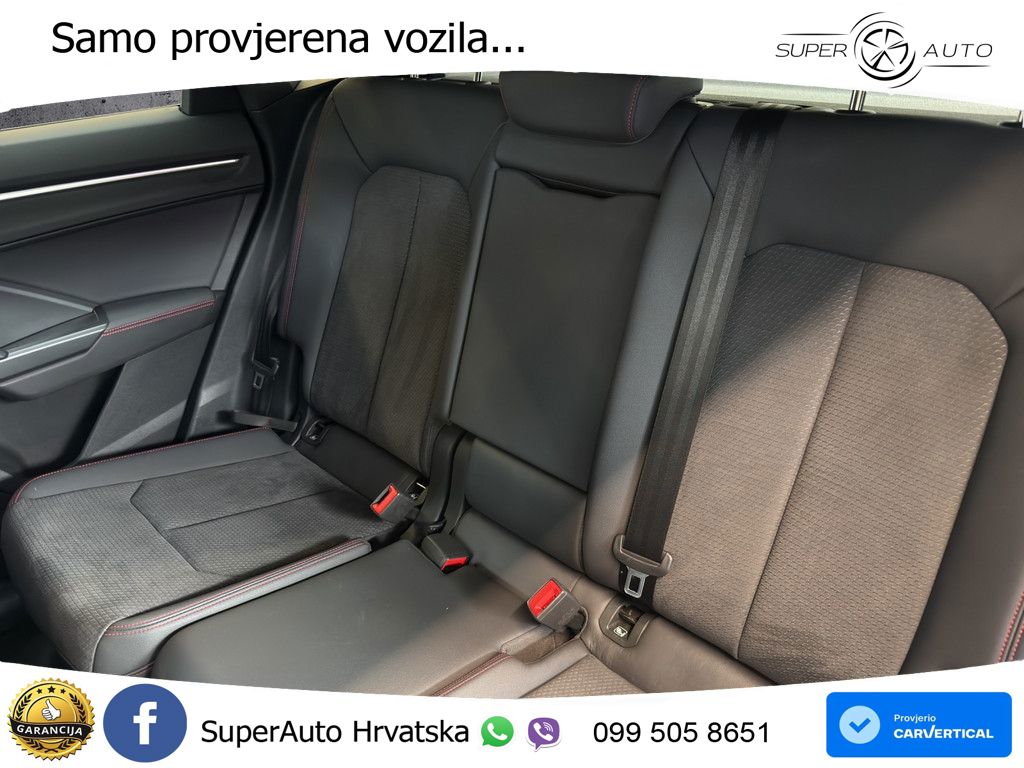 Audi Q3 Sportback 40 TDI (200 KS) quattro S tronic S line MATRIX+GR SJED+KAM