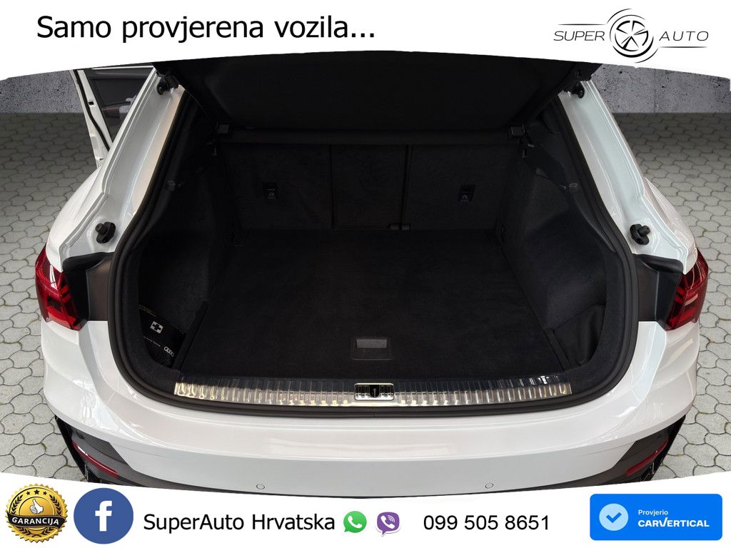 Audi Q3 Sportback 40 TDI (200 KS) quattro S tronic S line MATRIX+GR SJED+KAM