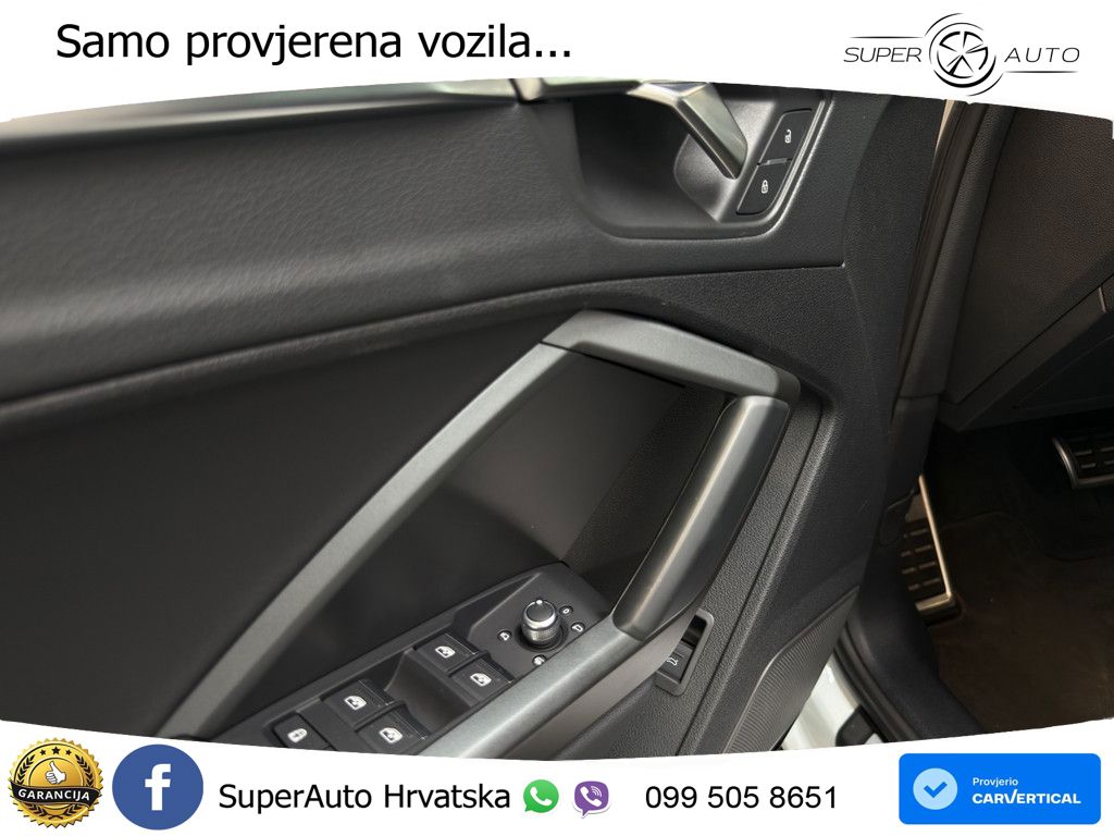 Audi Q3 Sportback 40 TDI (200 KS) quattro S tronic S line MATRIX+GR SJED+KAM