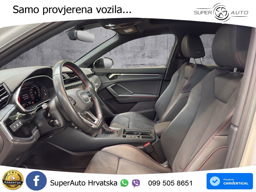 Audi Q3 Sportback 40 TDI (200 KS) quattro S tronic S line MATRIX+GR SJED+KAM