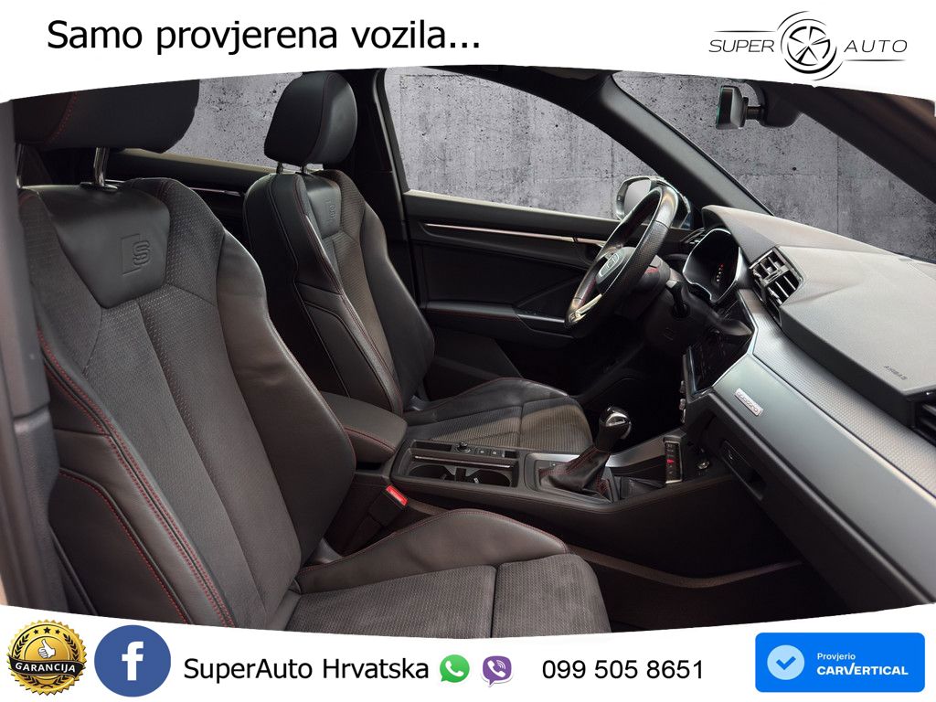Audi Q3 Sportback 40 TDI (200 KS) quattro S tronic S line MATRIX+GR SJED+KAM