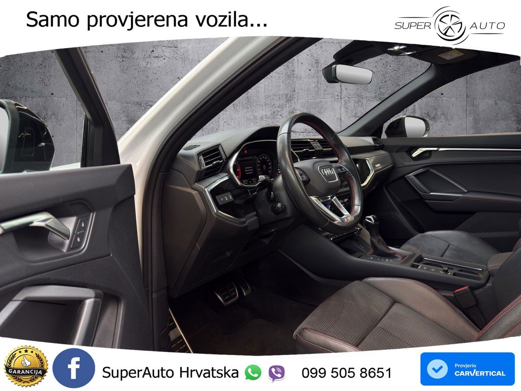 Audi Q3 Sportback 40 TDI (200 KS) quattro S tronic S line MATRIX+GR SJED+KAM