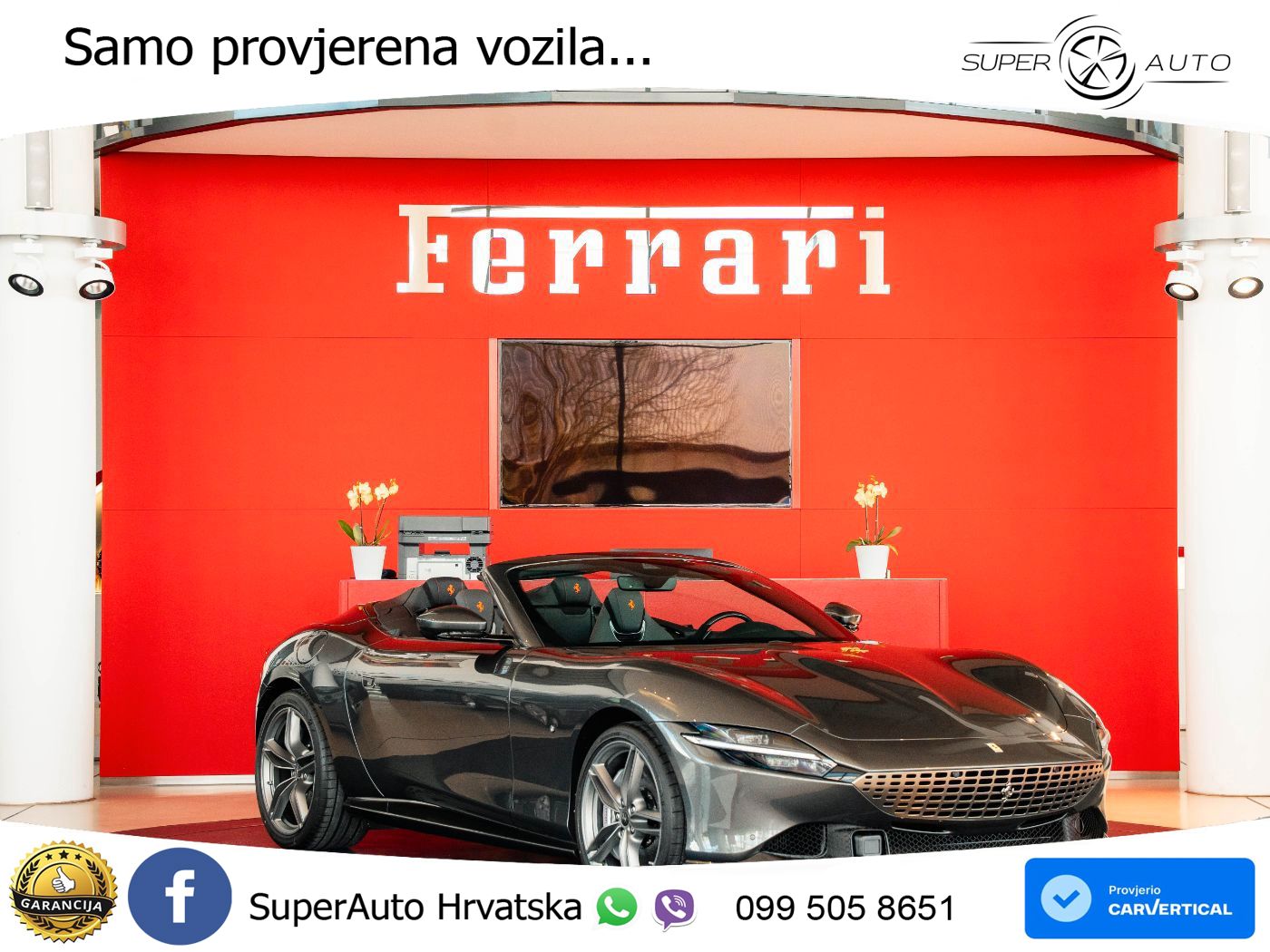 Ferrari Roma Spider 3.9 V8 (620 KS) F1 DCT