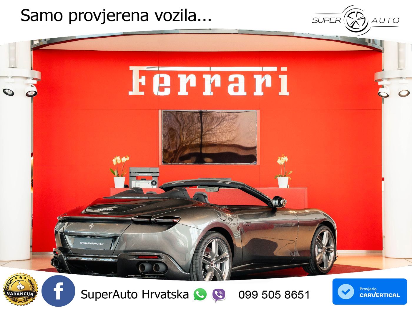 Ferrari Roma Spider 3.9 V8 (620 KS) F1 DCT