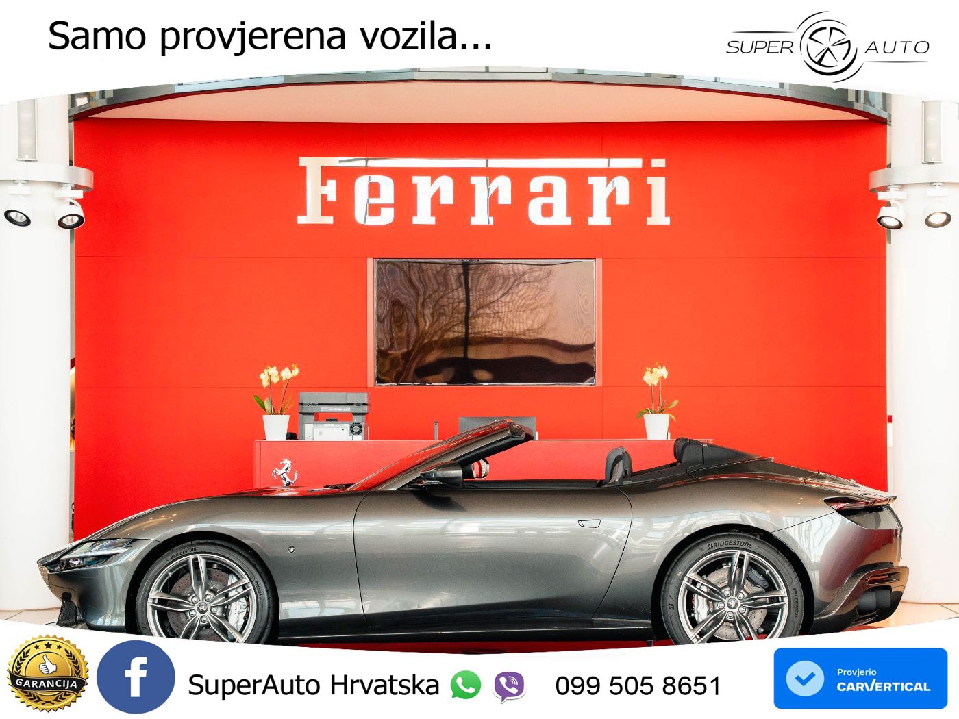 Ferrari Roma Spider 3.9 V8 (620 KS) F1 DCT