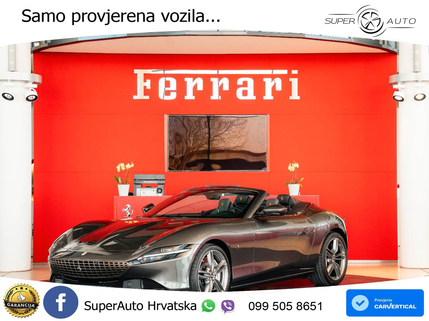 Ferrari Roma Spider 3.9 V8 (620 KS) F1 DCT