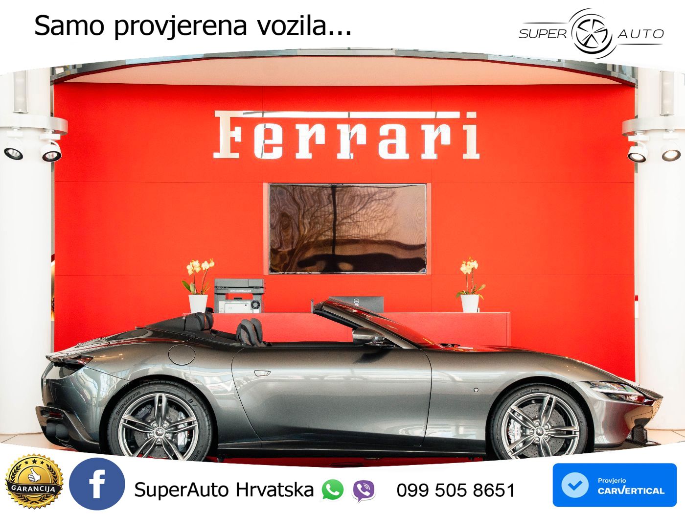 Ferrari Roma Spider 3.9 V8 (620 KS) F1 DCT