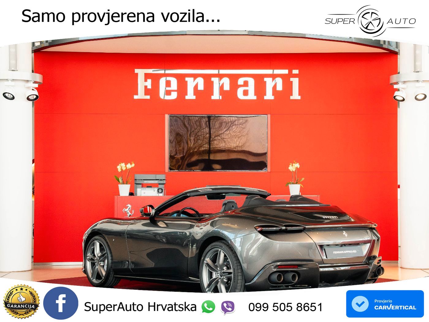 Ferrari Roma Spider 3.9 V8 (620 KS) F1 DCT