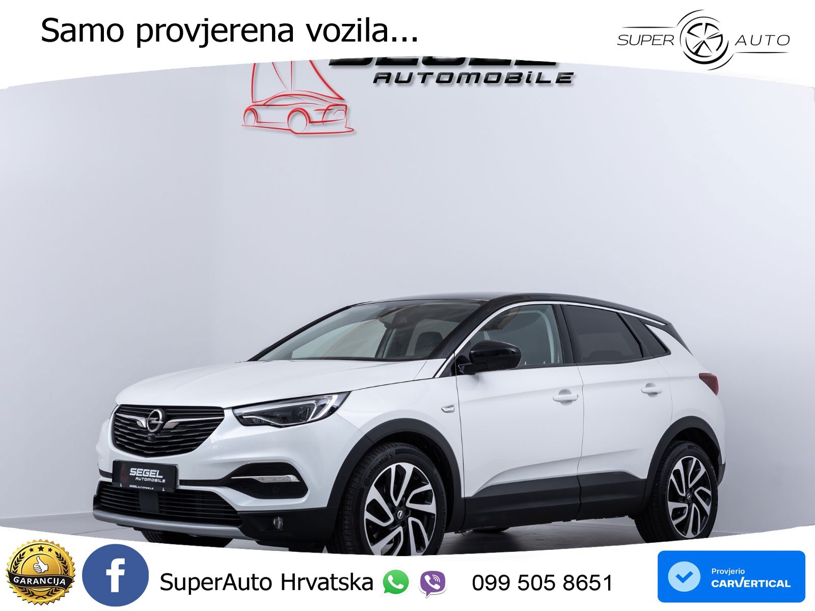 Opel Grandland X 2.0d (177 KS) Automatic LED+GR SJED+ACC