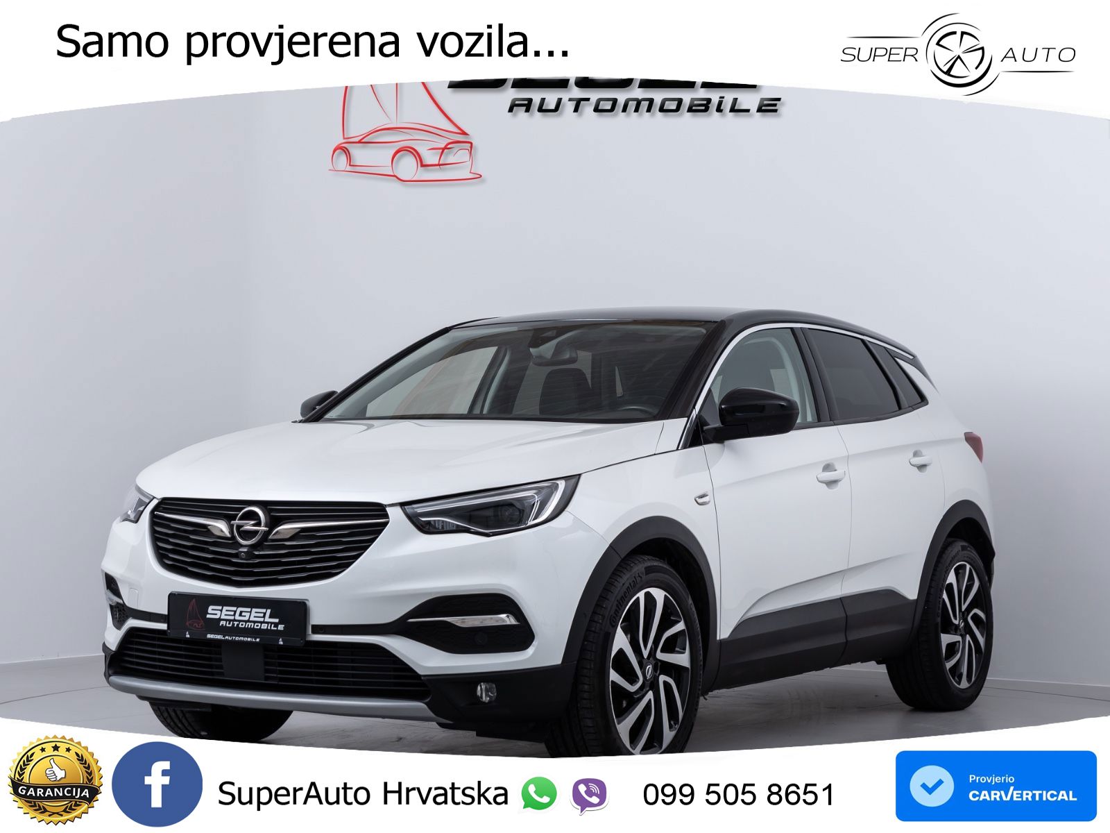 Opel Grandland X 2.0d (177 KS) Automatic LED+GR SJED+ACC