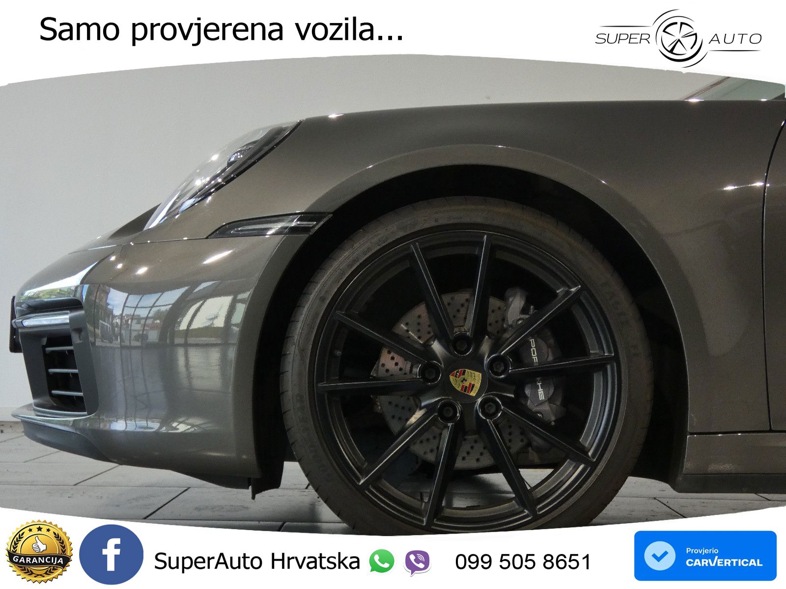 Porsche 911 Carrera 3.0 (385 KS) PDK ZRAČNI+ACC+GR SJED+KAM