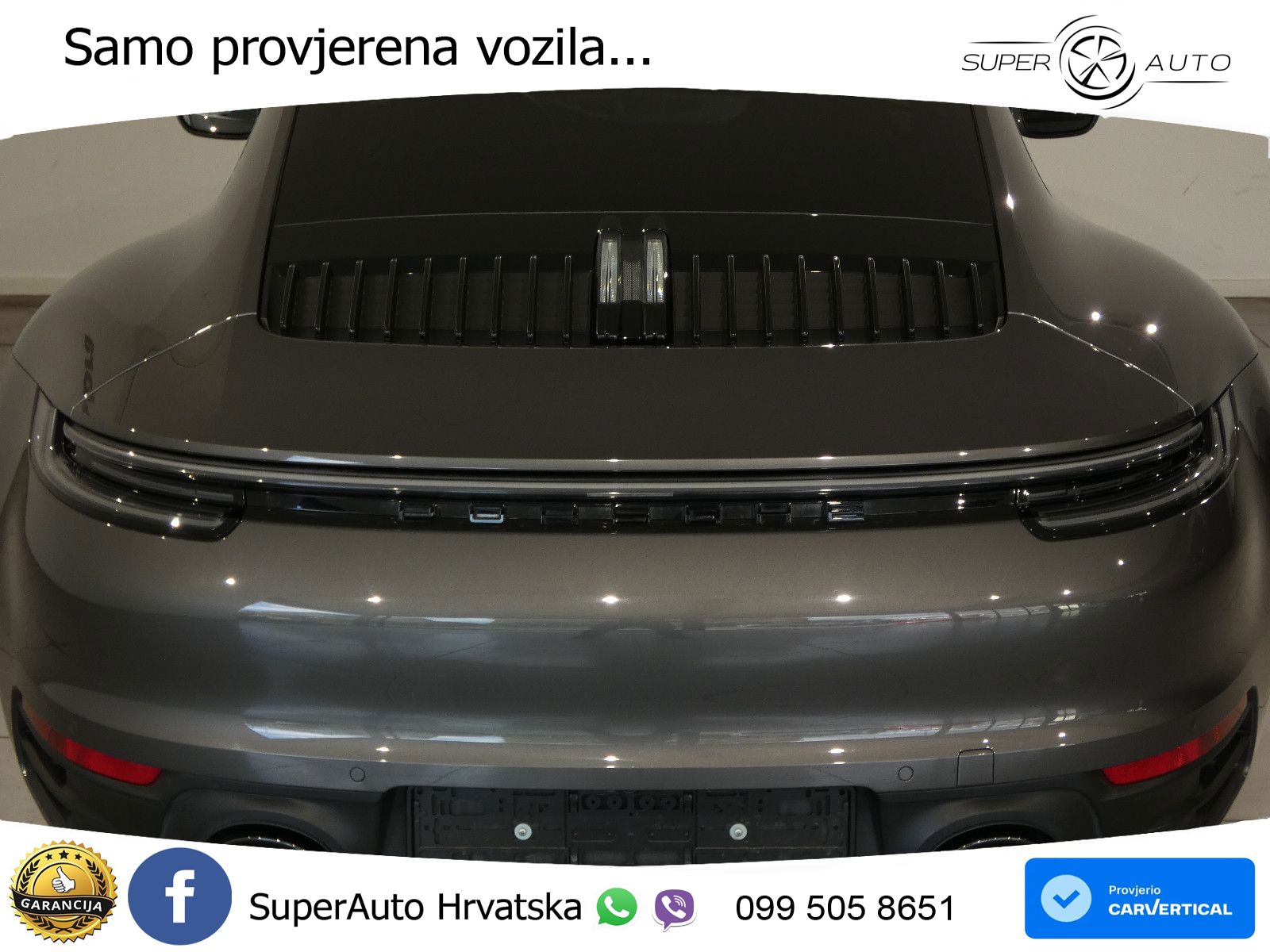 Porsche 911 Carrera 3.0 (385 KS) PDK ZRAČNI+ACC+GR SJED+KAM