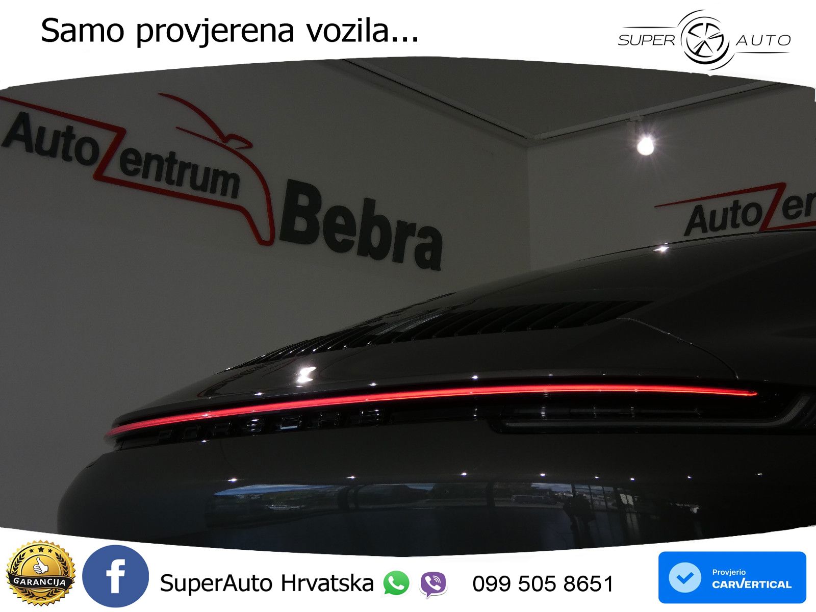 Porsche 911 Carrera 3.0 (385 KS) PDK ZRAČNI+ACC+GR SJED+KAM