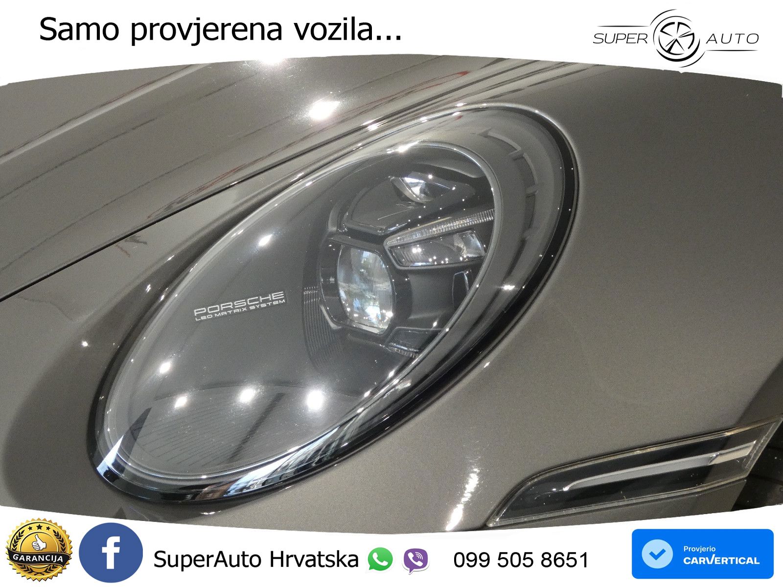 Porsche 911 Carrera 3.0 (385 KS) PDK ZRAČNI+ACC+GR SJED+KAM