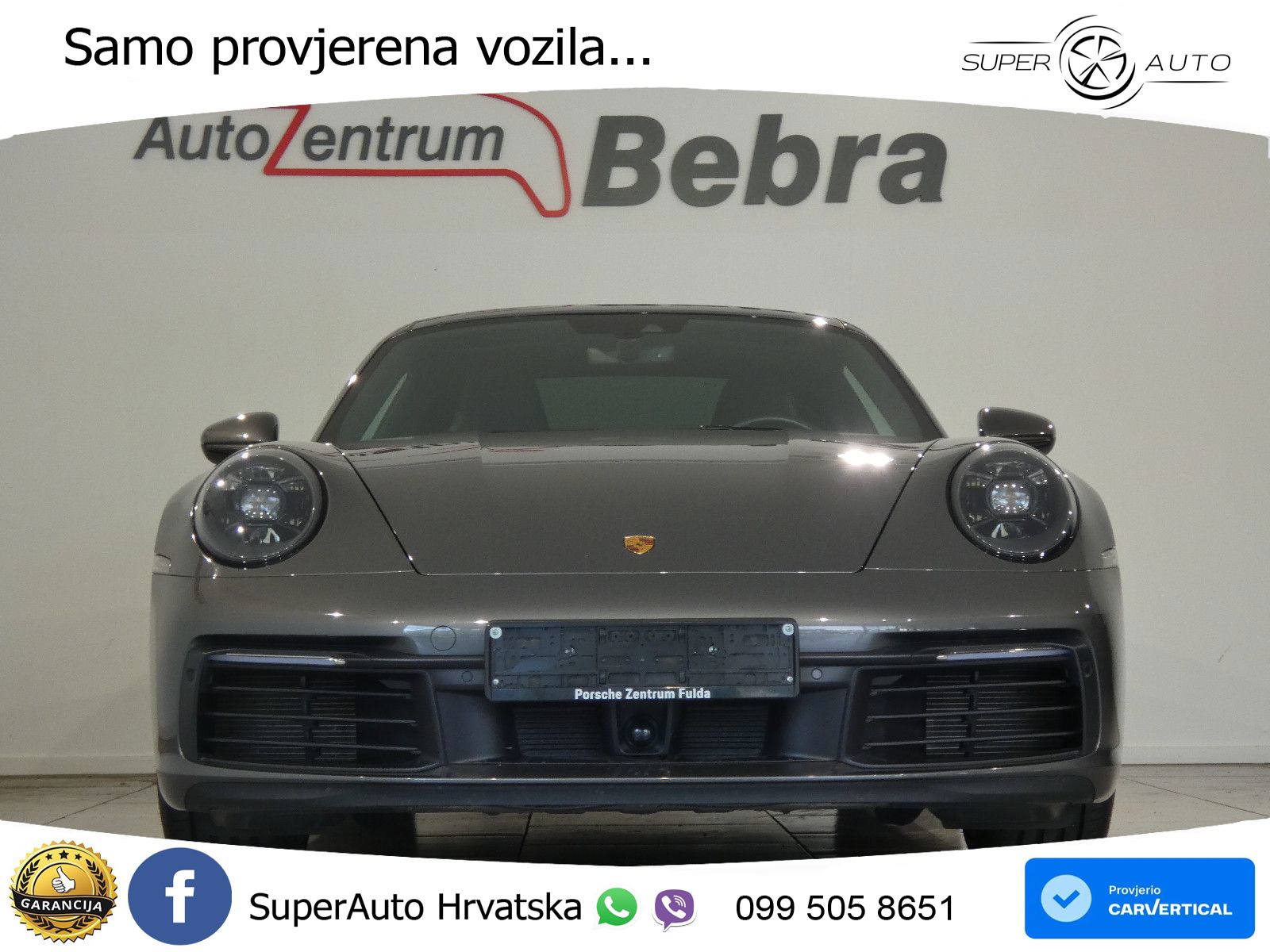 Porsche 911 Carrera 3.0 (385 KS) PDK ZRAČNI+ACC+GR SJED+KAM