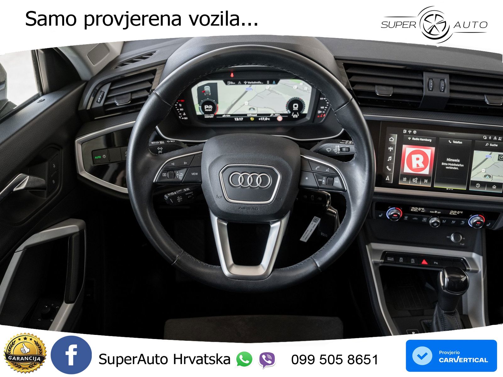 Audi Q3 Sportback 35 TDI (150 KS) quattro S tronic S line LED+GR SJED+ACC