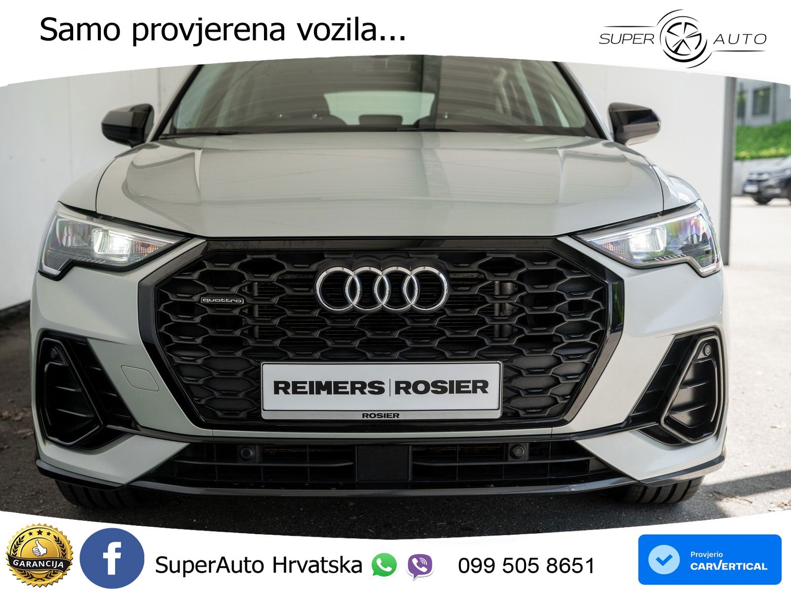 Audi Q3 Sportback 35 TDI (150 KS) quattro S tronic S line LED+GR SJED+ACC