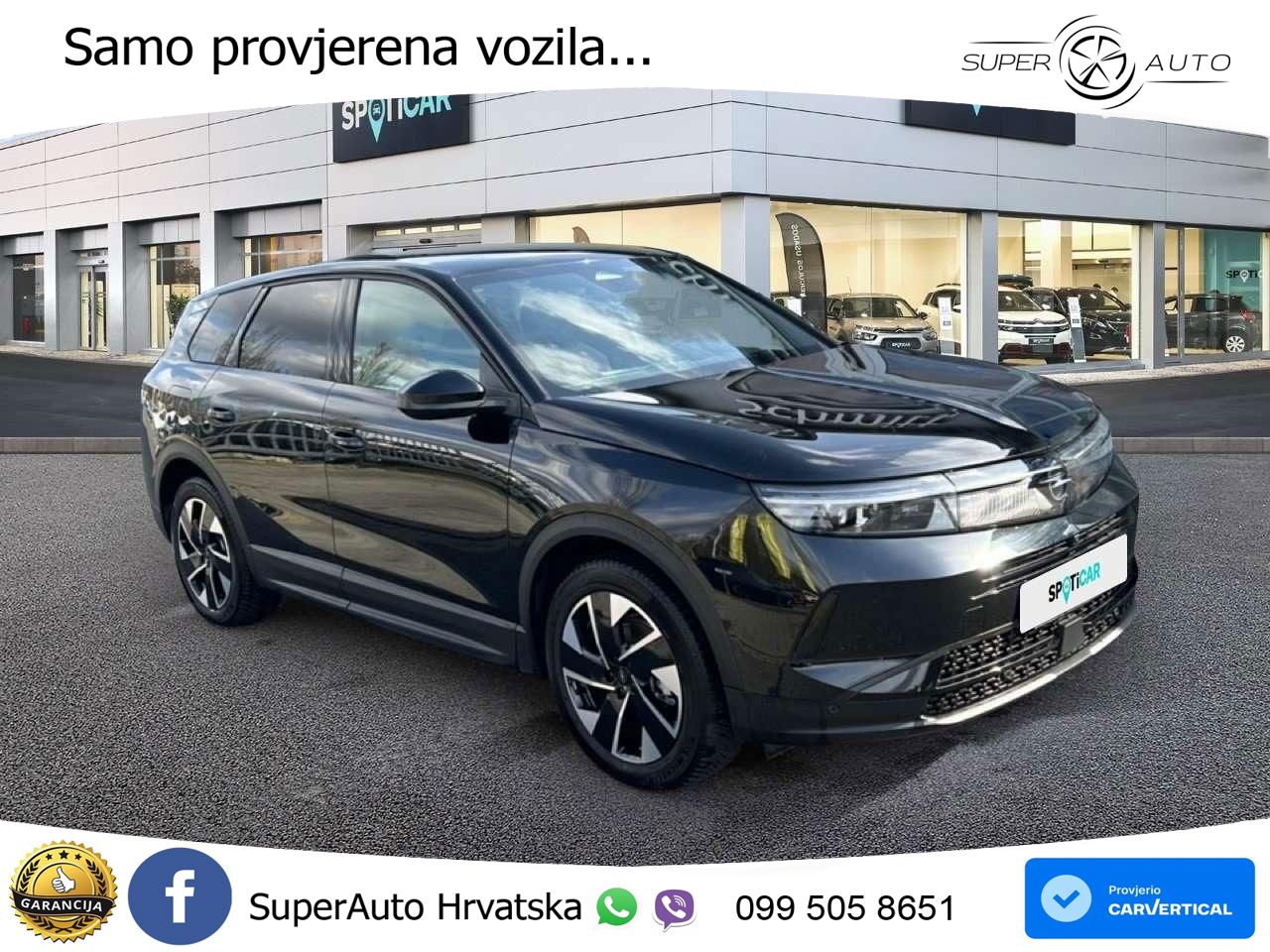 Opel Grandland 1.2 Turbo (145 KS) Hybrid eDCT GS LED+GR SJED+ACC
