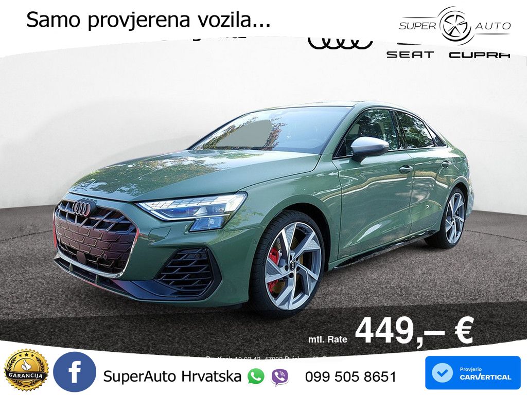 Audi S3 Limuzina 2.0 TFSI (333 KS) quattro S tronic