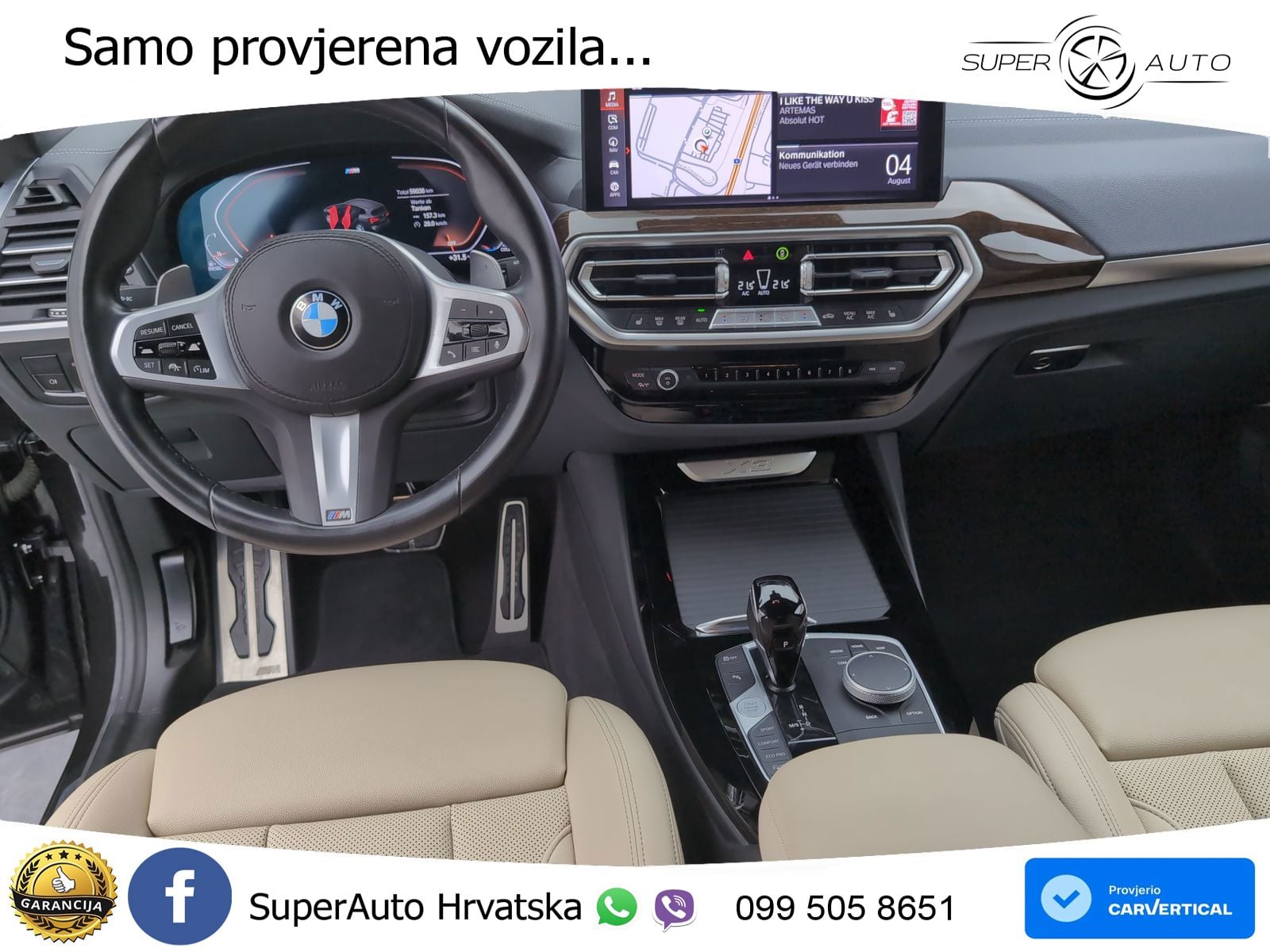 BMW X3 30d xDrive Steptronic M Sport LED+GR SJED+ACC