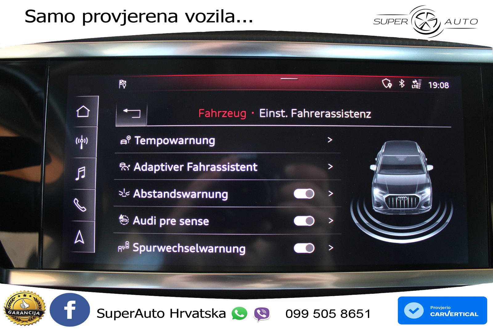 Audi Q3 40 TFSI (190 KS) quattro S tronic advanced LED+GR SJED+ACC