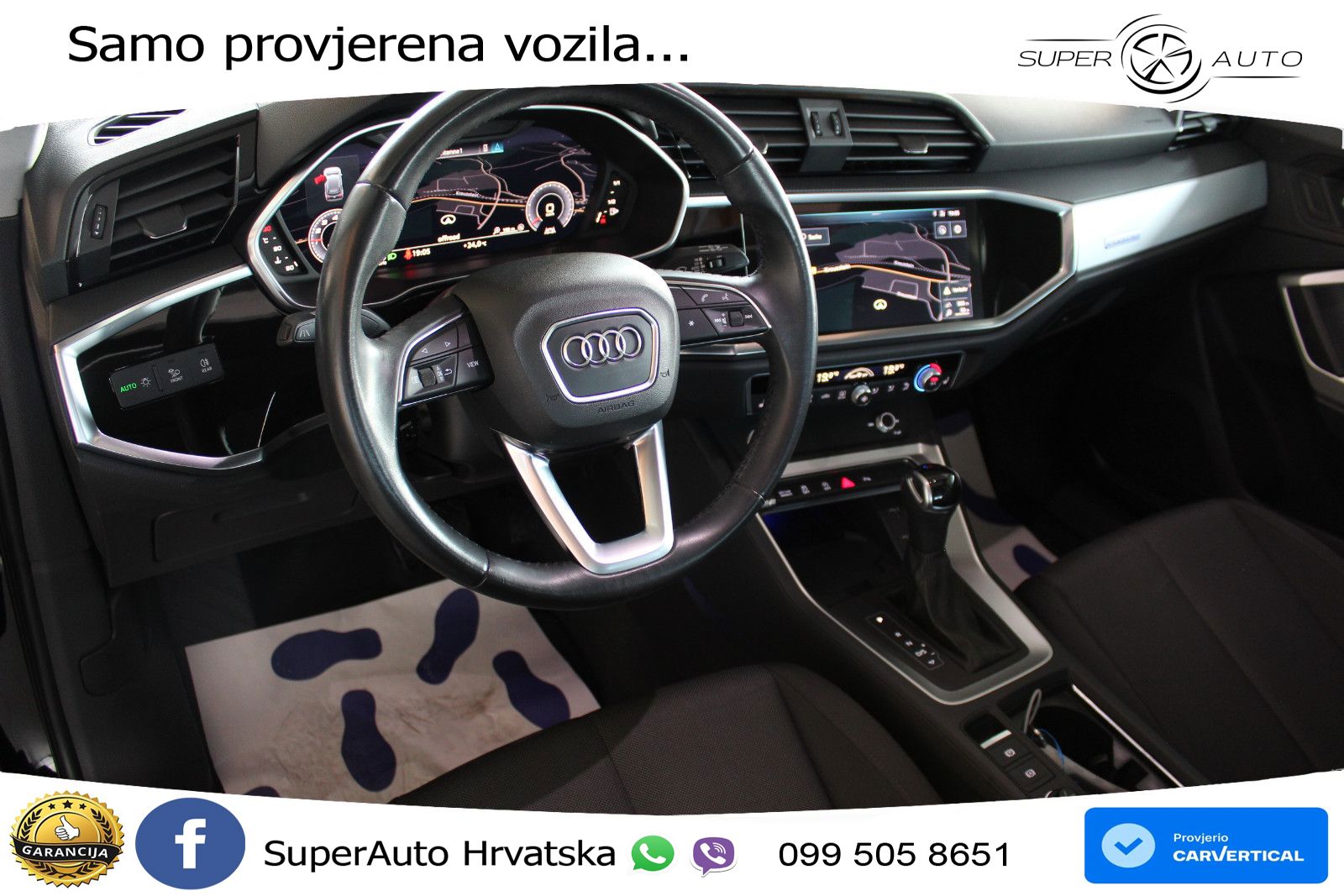 Audi Q3 40 TFSI (190 KS) quattro S tronic advanced LED+GR SJED+ACC