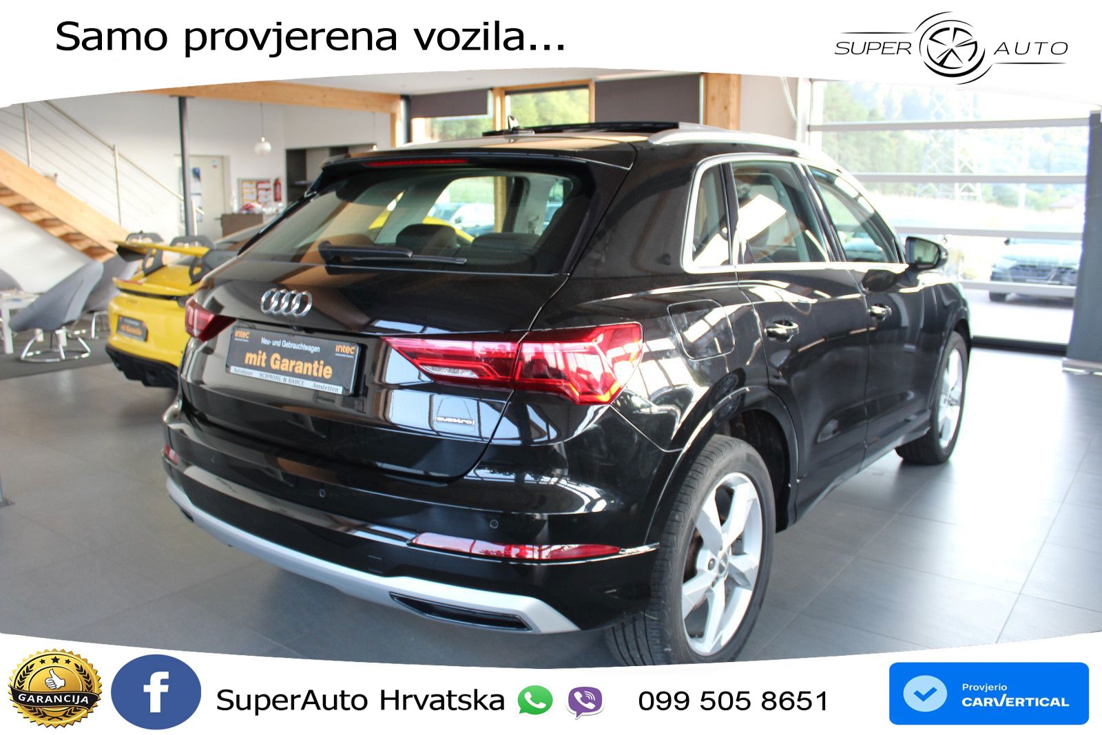 Audi Q3 40 TFSI (190 KS) quattro S tronic advanced LED+GR SJED+ACC