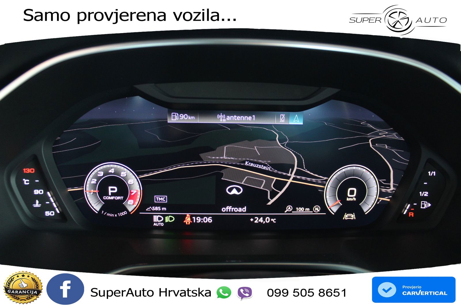 Audi Q3 40 TFSI (190 KS) quattro S tronic advanced LED+GR SJED+ACC