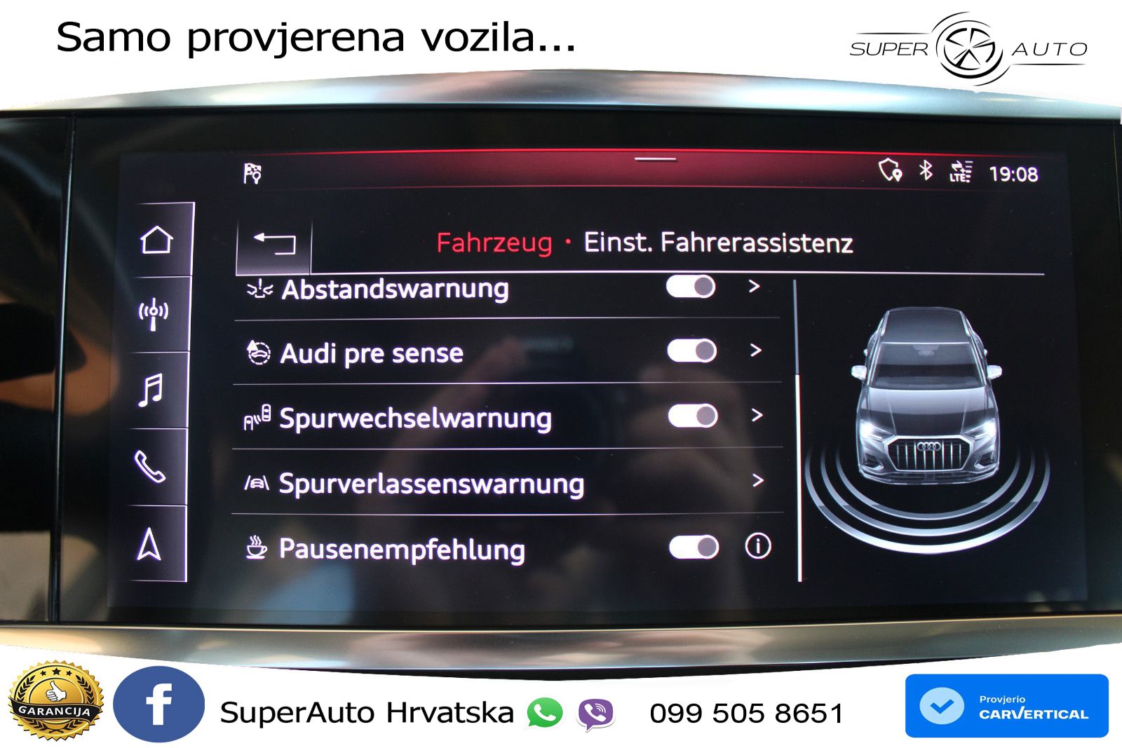 Audi Q3 40 TFSI (190 KS) quattro S tronic advanced LED+GR SJED+ACC