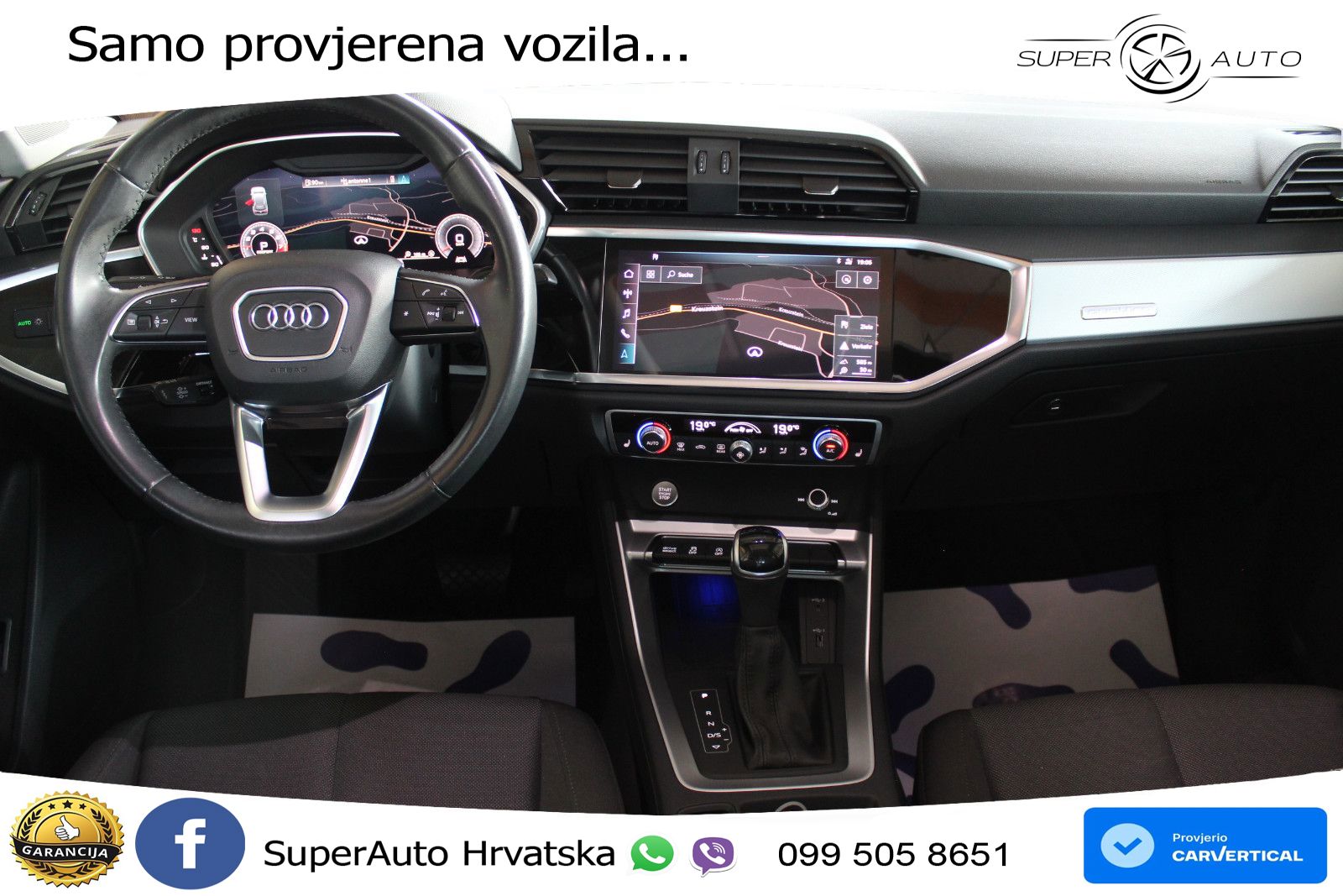 Audi Q3 40 TFSI (190 KS) quattro S tronic advanced LED+GR SJED+ACC