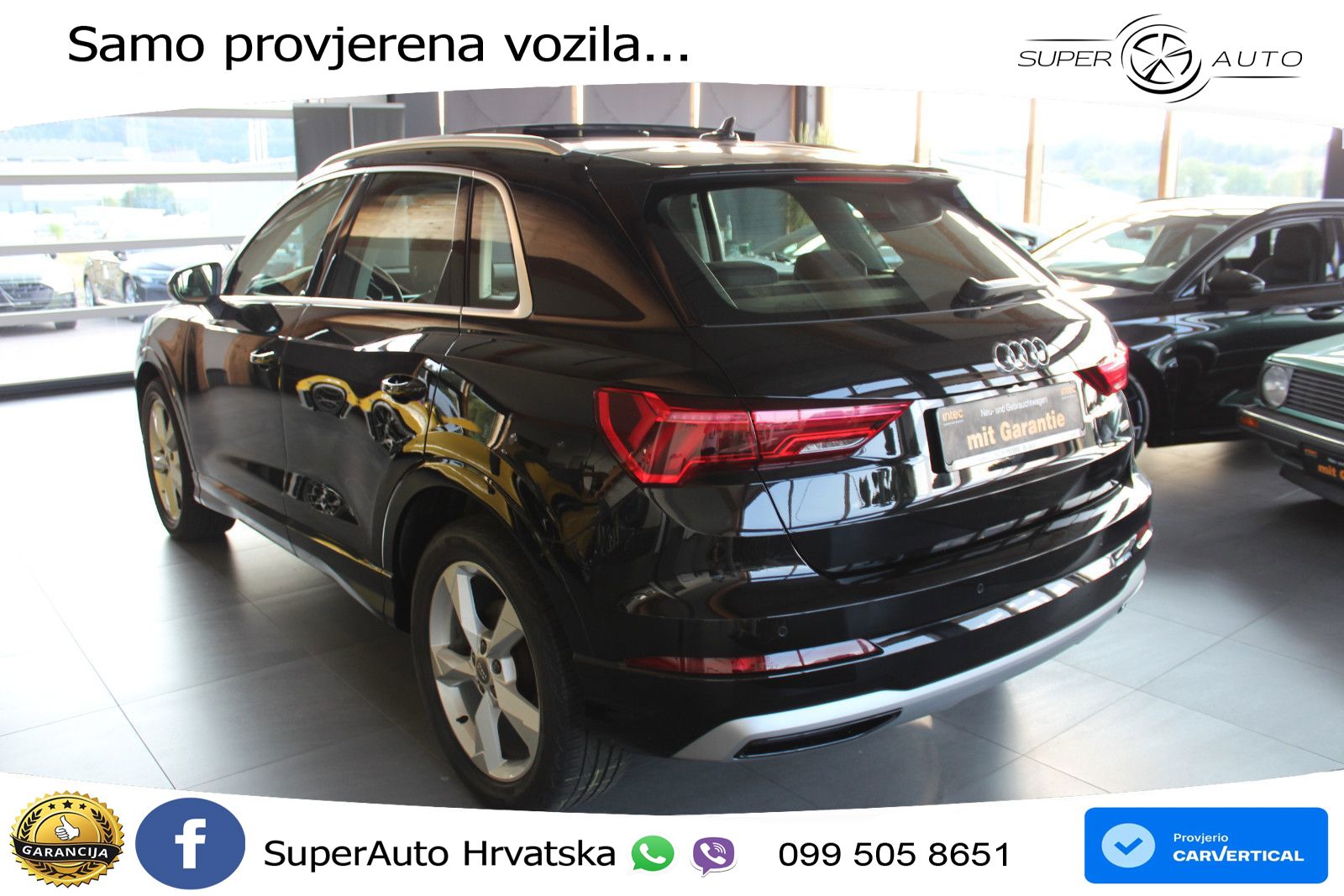Audi Q3 40 TFSI (190 KS) quattro S tronic advanced LED+GR SJED+ACC