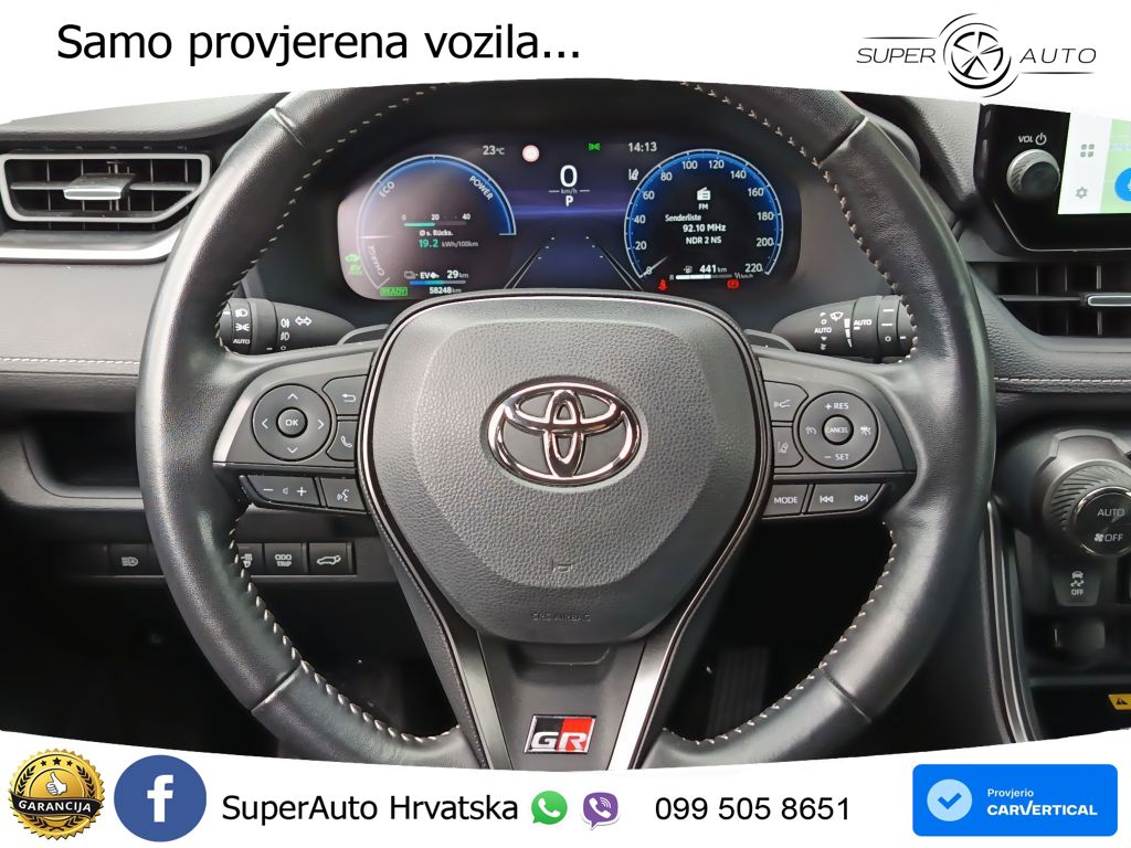 Toyota RAV4 2.5 (306 KS) Hybrid AWD-i eCVT GR Sport LED+GR SJED+ACC