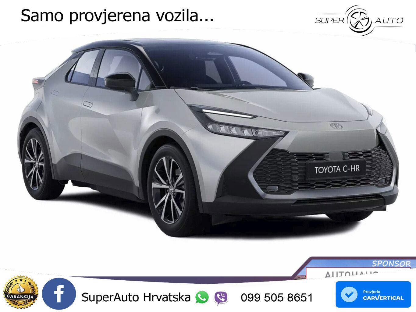 Toyota C-HR 2.0 (223 KS) PHEV e-CVT Teamplayer LED+GR SJED+ACC