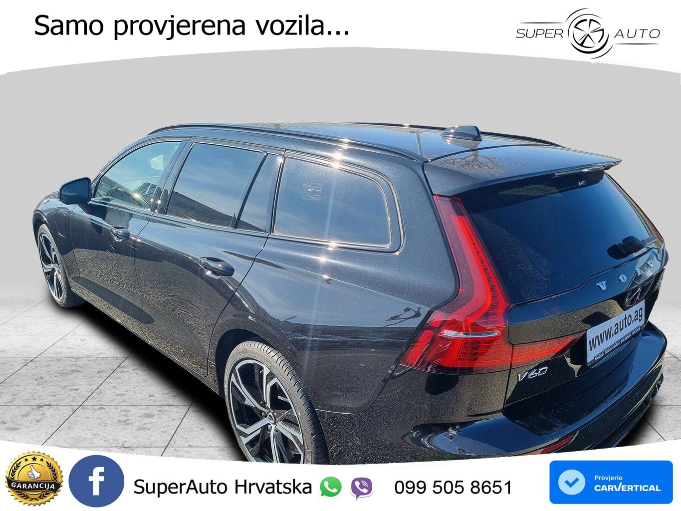 Volvo V60 2.0 T6 AWD Geartronic LED+GR SJED+ACC