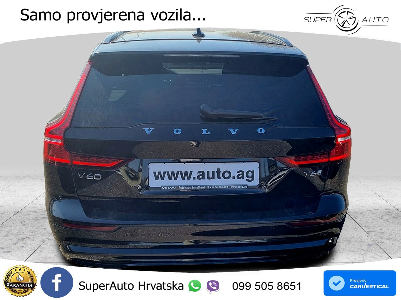 Volvo V60 2.0 T6 AWD Geartronic LED+GR SJED+ACC