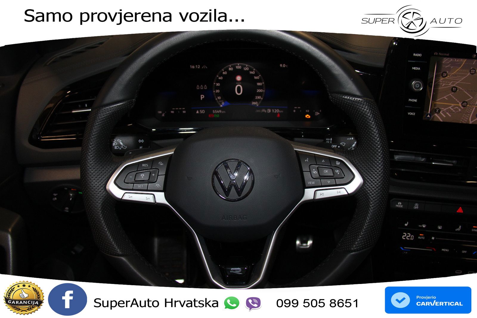 Volkswagen T-Roc 1.5 TSI (150 KS) DSG LED+GR SJED+ACC