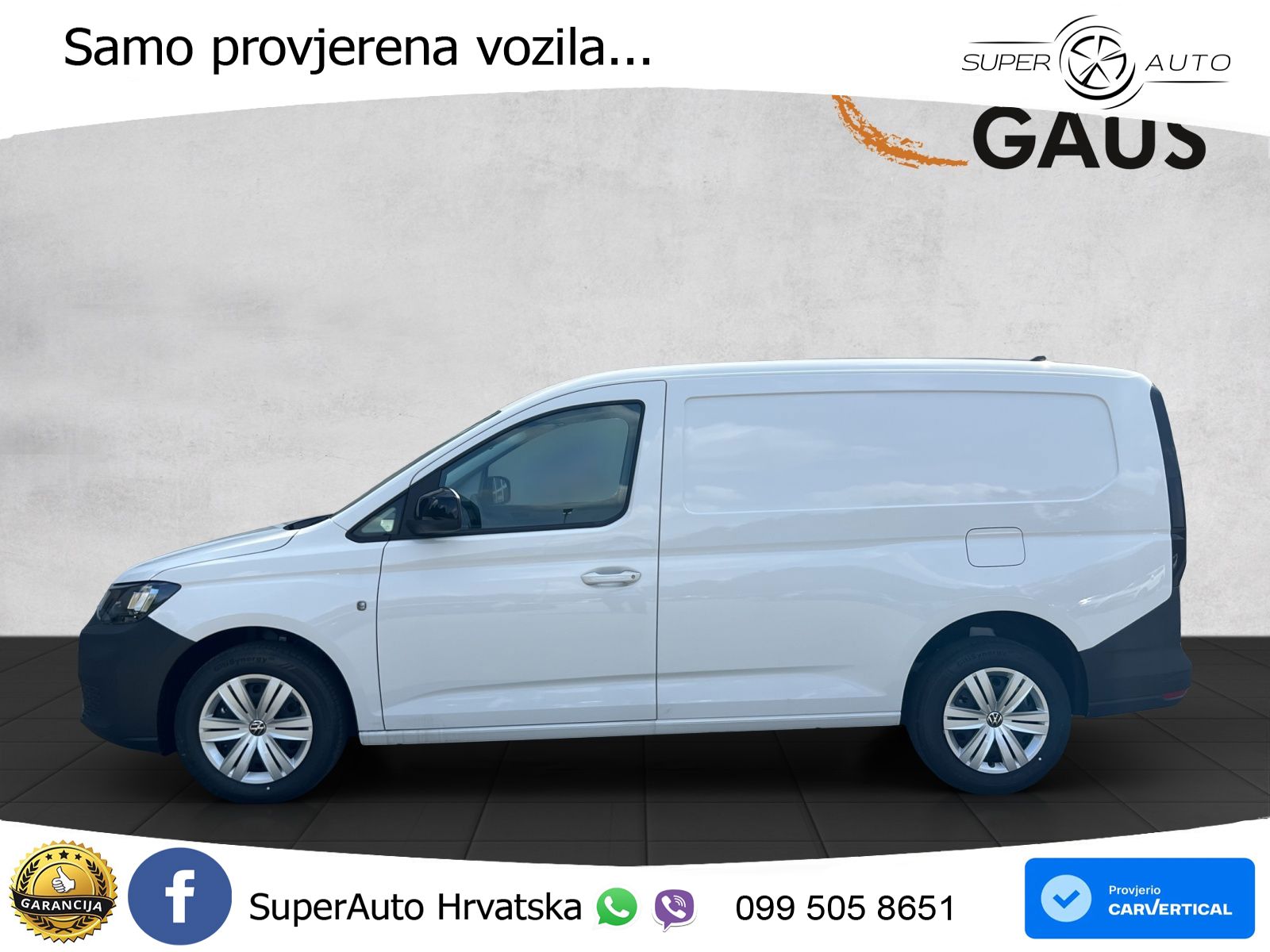 Volkswagen Caddy Cargo Maxi 2,0 TDI 6-Gang Radst. 2.970 mm 102 KS